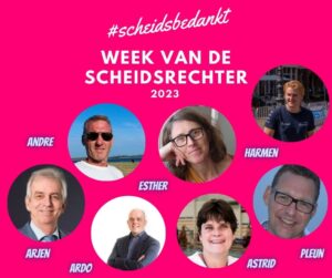 #SCHEIDSBEDANKT Week van de scheidsrechter 2023