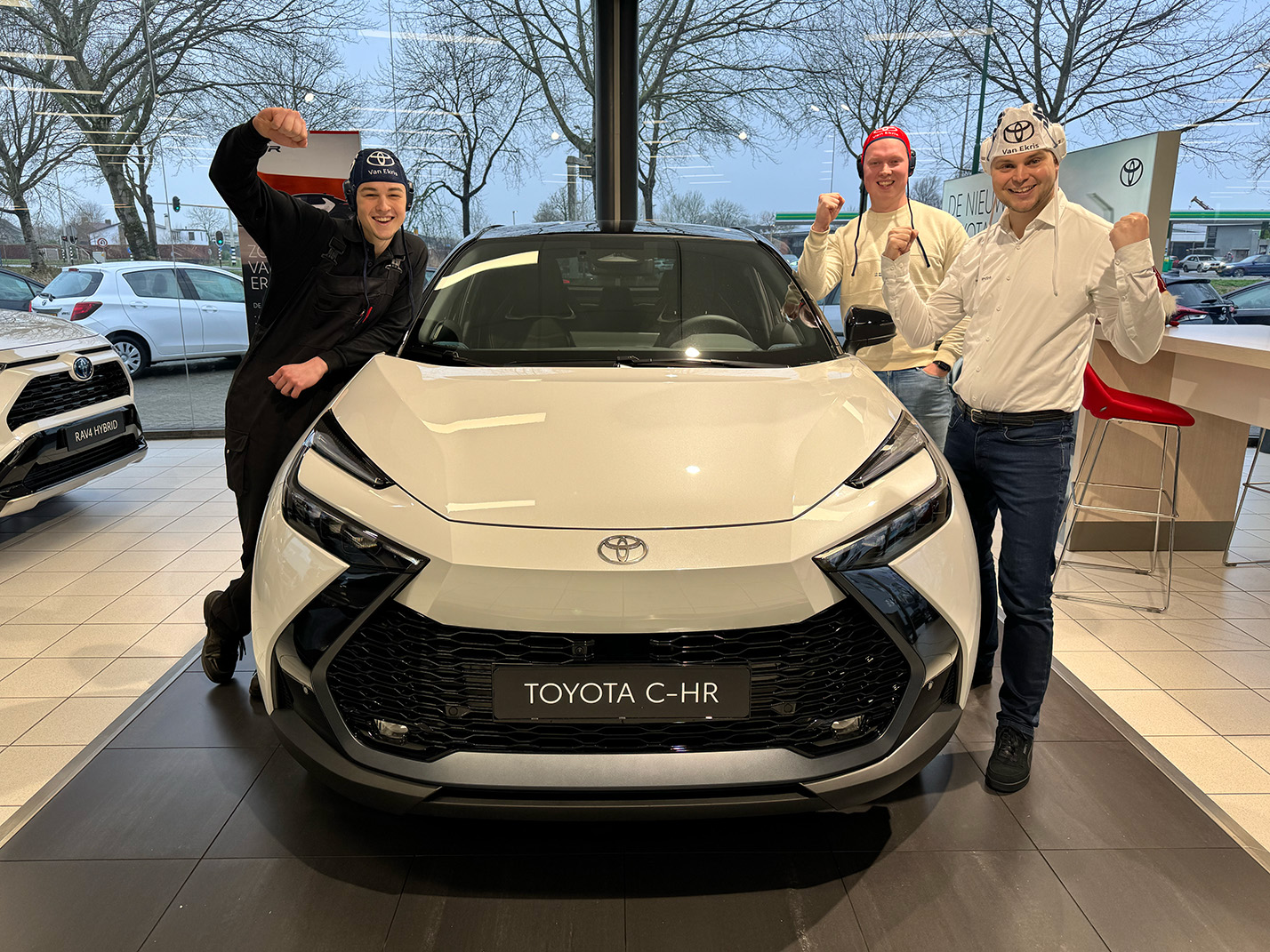 Sponsordeal Toyota Van Ekris en ZPC Woerden