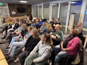 Vrijwilligers en nieuwe gezichten tijdens ALV van ZPCW