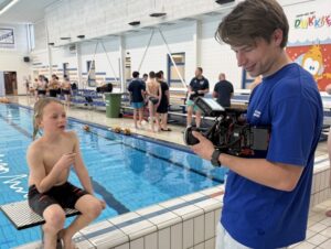 Waterpolo in beeld bij Beweegteam Woerden