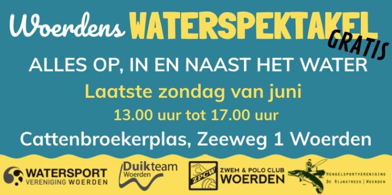 Het Woerdense Waterspektakel komt eraan